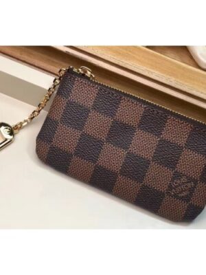 Louis Vuitton Replica Damier Ebene Canvas Pochette Cle Key Pouch N62658