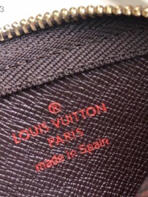 Louis Vuitton Replica Damier Ebene Canvas Pochette Cle Key Pouch N62658