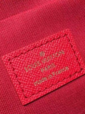 Louis Vuitton Replica Damier Ebene Canvas Pochette Felicie Chain Wallet M63032 Bag