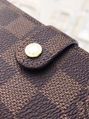 Louis Vuitton Replica Damier Ebene Canvas Small Ring Agenda Cover R20700