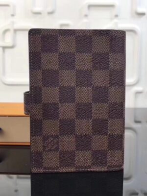 Louis Vuitton Replica Damier Ebene Canvas Small Ring Agenda Cover R20700