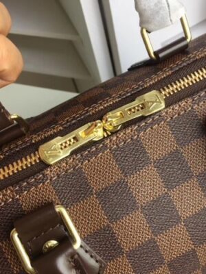 Louis Vuitton Replica Damier Ebene Canvas Speedy Bandoulière 25 N41368