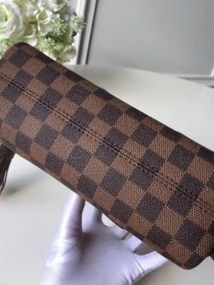 Louis Vuitton Replica Damier Ebene Canvas Travel Stickers Croisette Bag N40055 2019