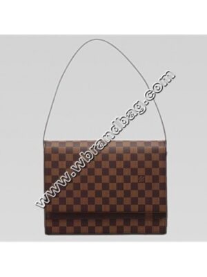 Louis Vuitton Replica Damier Ebene Canvas Tribeca Carre Bag