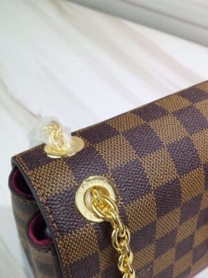 Louis Vuitton Replica Damier Ebene Canvas Vavin PM Chain Bag N40109 Bordeaux 2019