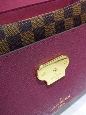 Louis Vuitton Replica Damier Ebene Canvas Vavin PM Chain Bag N40109 Bordeaux 2019