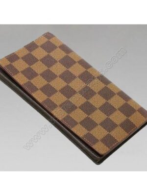 Louis Vuitton Replica Damier Ebene Canvas Yen and Credit Card Holder(wallet)