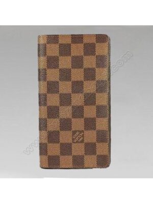 Louis Vuitton Replica Damier Ebene Canvas Yen and Credit Card Holder(wallet)