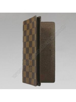 Louis Vuitton Replica Damier Ebene Canvas Yen and Credit Card Holder(wallet)