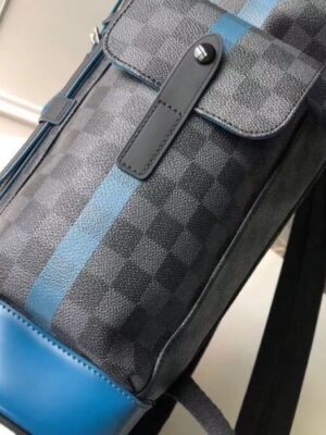 Louis Vuitton Replica Damier Graphite Canvas Christopher PM Backpack Bag N42422