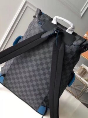 Louis Vuitton Replica Damier Graphite Canvas Christopher PM Backpack Bag N42422