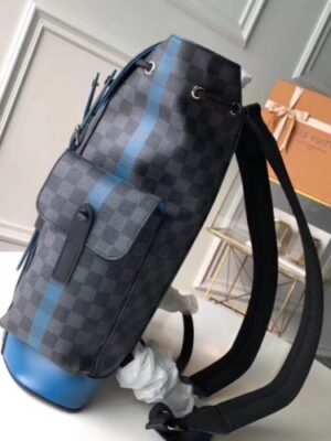 Louis Vuitton Replica Damier Graphite Canvas Christopher PM Backpack Bag N42422