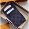 Louis Vuitton Replica Damier Graphite Canvas Coin Card Holder N64038