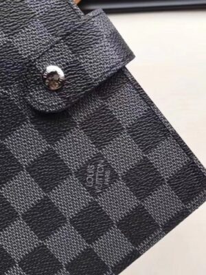 Louis Vuitton Replica Damier Graphite Canvas Medium Ring Agenda Cover R20202