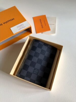 Louis Vuitton Replica Damier Graphite Canvas Passport Cover N64411