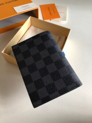 Louis Vuitton Replica Damier Graphite Canvas Passport Cover N64411