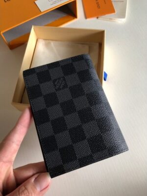 Louis Vuitton Replica Damier Graphite Canvas Passport Cover N64411