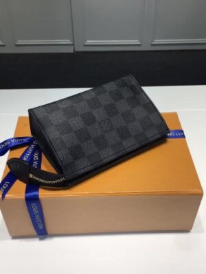 Louis Vuitton Replica Damier Graphite Canvas Toiletry Pouch 15 Bag M47546 09