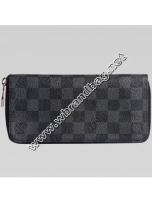 Louis Vuitton Replica Damier Graphite Canvas Zippy Wallet