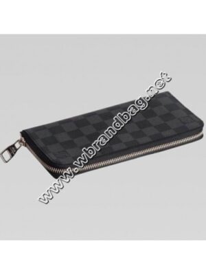 Louis Vuitton Replica Damier Graphite Canvas Zippy Wallet