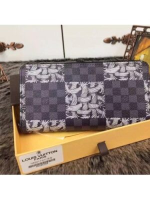 Louis Vuitton Replica Damier Graphite Nemeth Brazza zippy Wallet