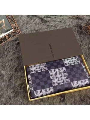 Louis Vuitton Replica Damier Graphite Nemeth Brazza zippy Wallet