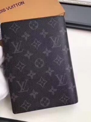 Louis Vuitton Replica Damier Graphite Notebook Cover PM M20004 Grey