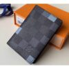 Louis Vuitton Replica Damier Graphite Pixel Canvas Pocket Organiser Wallet N60159 Gray 2019