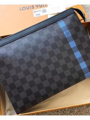 Louis Vuitton Replica Damier Graphite Zip Pouch M64444