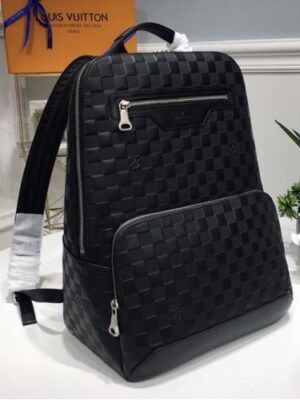 Louis Vuitton Replica Damier Infini Leather Avenue Backpack N41043 Onyx 2017