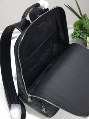 Louis Vuitton Replica Damier Infini Leather Avenue Backpack N41043 Onyx 2017