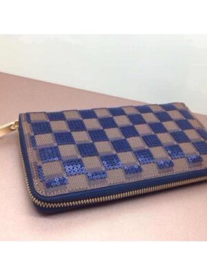 Louis Vuitton Replica Damier Paillettes Zippy Wallet