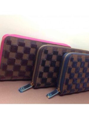 Louis Vuitton Replica Damier Paillettes Zippy Wallet