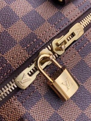 Louis Vuitton Replica Dammier ebene Canvas Keepall 45/50/55 With Strap