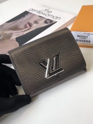 Louis Vuitton Replica Diagonal Epi Leather Twist Short Wallet M62055 2017