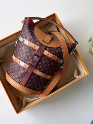 Louis Vuitton Replica Duffle Top Handle Bucket Bag M52276 Monogram Canvas 2018