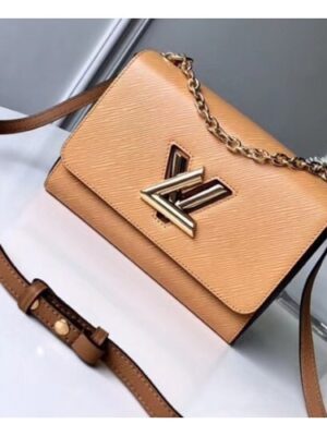 Louis Vuitton Replica EPI Twist MM Bag M51884 Beige Tivoli 2018