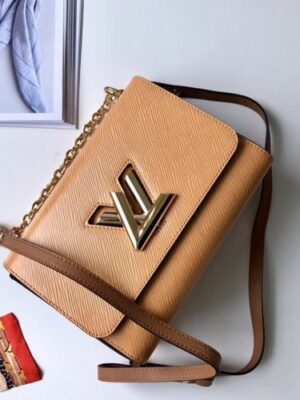 Louis Vuitton Replica EPI Twist MM Bag M51884 Beige Tivoli 2018