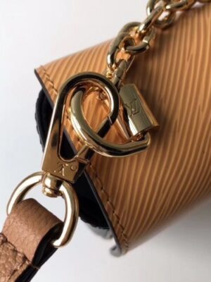 Louis Vuitton Replica EPI Twist MM Bag M51884 Beige Tivoli 2018