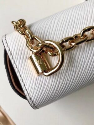 Louis Vuitton Replica EPI Twist MM Bag White 2018