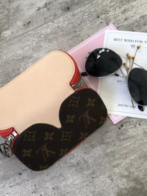 Louis Vuitton Replica Emilie Glasses Cases GI0196 Red