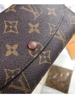 Louis Vuitton Replica Emilie Monogram Canvas Wallet M60696 Coffee