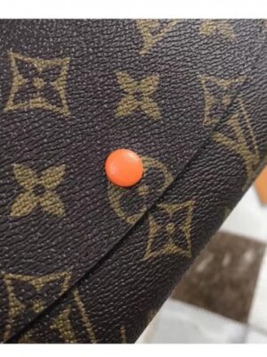 Louis Vuitton Replica Emilie Monogram Canvas Wallet M60696 Orange