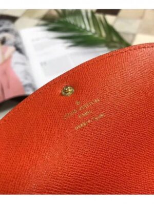 Louis Vuitton Replica Emilie Monogram Canvas Wallet M60696 Orange