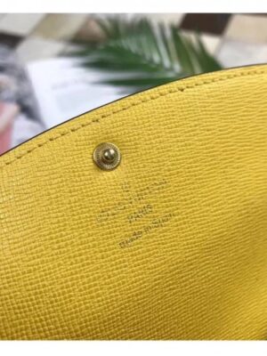 Louis Vuitton Replica Emilie Monogram Canvas Wallet M60696 Yellow