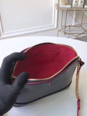 Louis Vuitton Replica Epi Alma Mini Bag Black/Fuchsia 2018