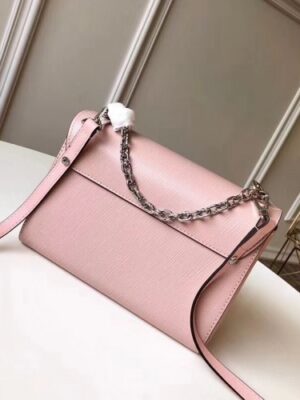 Louis Vuitton Replica Epi Braided Heart Twist MM Bag M53126 Pink 2018