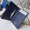 Louis Vuitton Replica Epi Leather Bright-colored LV Replica Pocket Organizer Wallet M67905 Navy Blue 2019