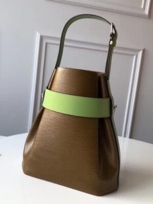 Louis Vuitton Replica Epi Leather Bucket Bag M55188 Green 2018