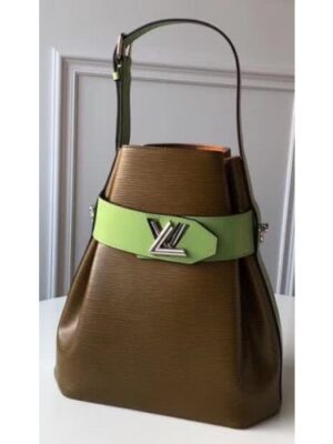 Louis Vuitton Replica Epi Leather Bucket Bag M55188 Green 2018